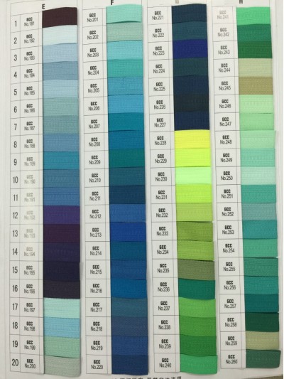 拉鍊色咭 拉鍊布條色咭 正面照